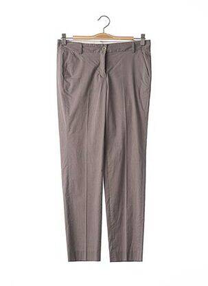 Pantalon slim talie joasă talie joasă gri HARTFORD femeie