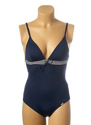 Costum de baie dintr-o singură piesă albastru BANANA MOON femeie