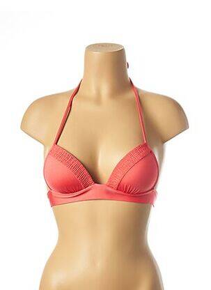 Sutien de costum de baie închidere cu legături de legat top sutien push-up portocalie WATERCULT femeie