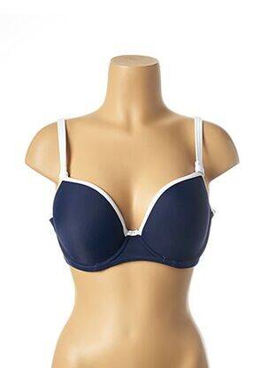 Sutien de costum de baie elasticitate top sutien modelat albastru FREYA femeie