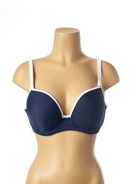 Sutien de costum de baie elasticitate top sutien modelat albastru FREYA femme