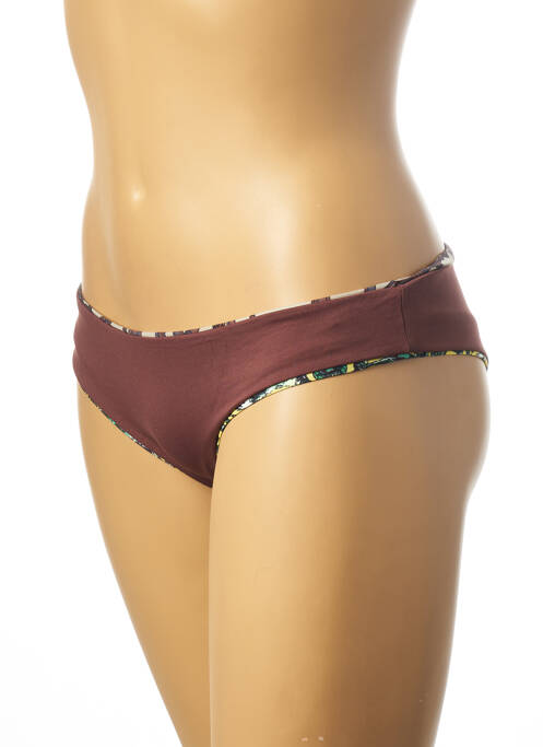 Chiloți de baie maro MAAJI femeie