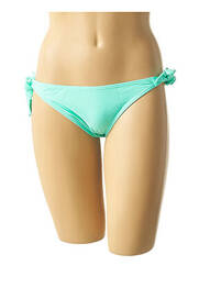 Chiloți de baie efect material satinat chiloți albastru MON PETIT BIKINI femme