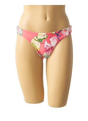 Chiloți de baie imprimeu floral chiloți roz MON PETIT BIKINI femeie