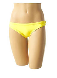 Chiloți de baie efect material satinat chiloți galben MON PETIT BIKINI femme