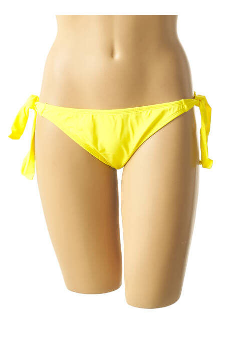 Chiloți de baie galben MON PETIT BIKINI femeie