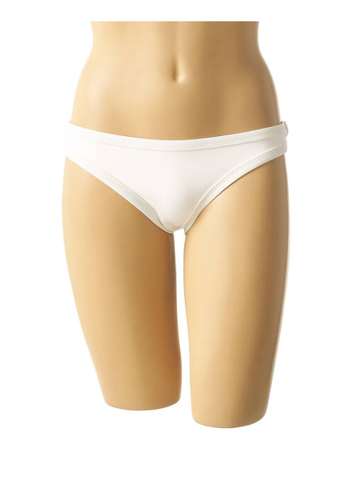 Chiloți de baie alb MON PETIT BIKINI femeie