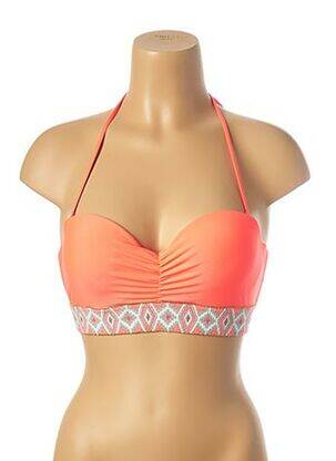 Sutien de costum de baie elasticitate top sutien push-up roz MON PETIT BIKINI femeie