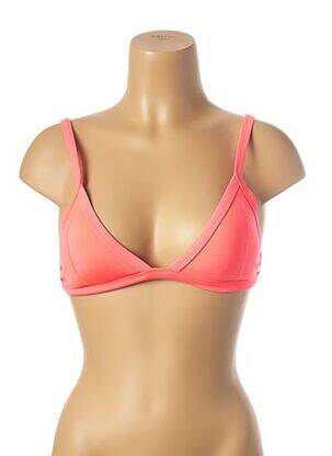 Sutien de costum de baie elasticitate top triunghiuri portocalie MON PETIT BIKINI femeie