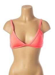 Sutien de costum de baie elasticitate top triunghiuri portocaliu MON PETIT BIKINI femeie