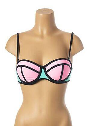 Sutien de costum de baie elasticitate top sutien push-up verde MON PETIT BIKINI femeie