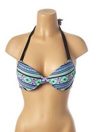 Sutien de costum de baie elasticitate top sutien push-up albastru MON PETIT BIKINI femme