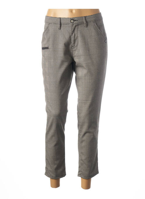 Pantalon 7/8 gri DESGASTE femeie