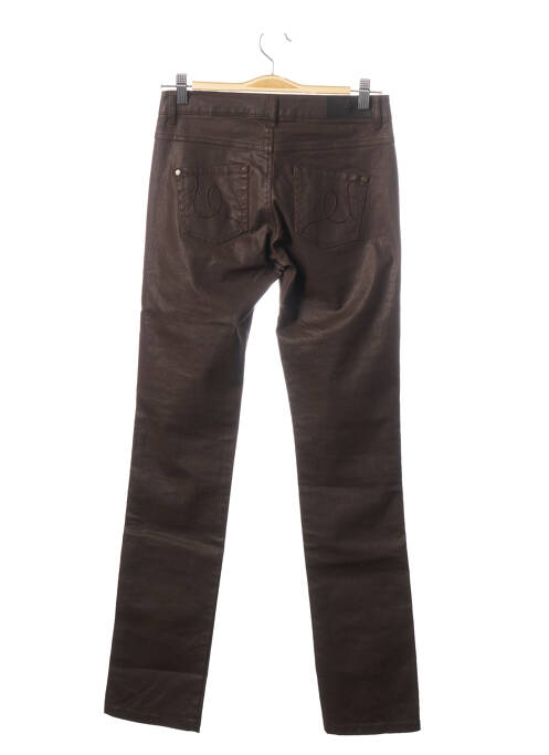 Pantalon slim maro ONE STEP femeie