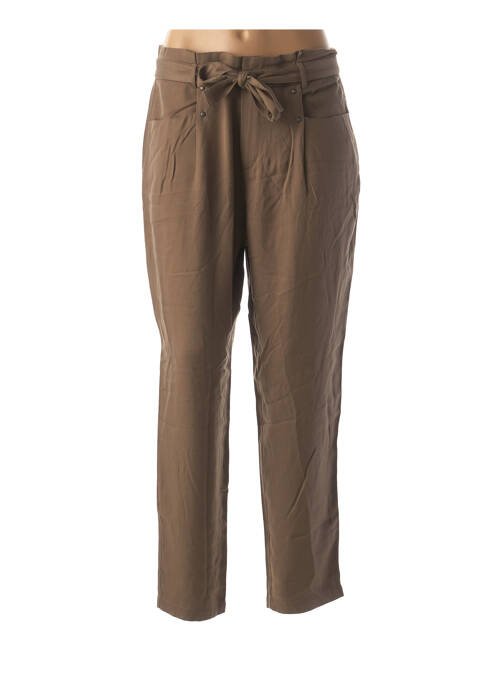 Pantalon larg verde ONE STEP femeie