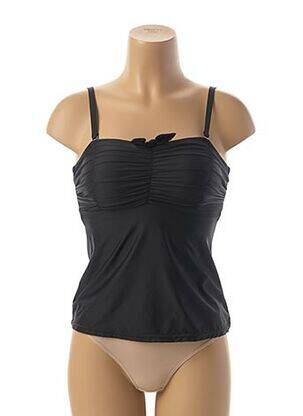 Tankini elasticitate negru ANTIGEL femeie