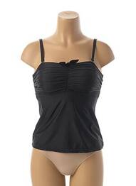 Tankini elasticitate negru ANTIGEL femeie