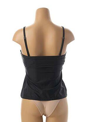 Tankini elasticitate negru ANTIGEL femeie