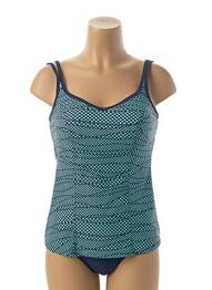 Tankini bretele elastice albastru SUNMARIN femme