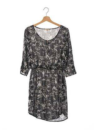 Rochie midi negru LULU LOVE femeie