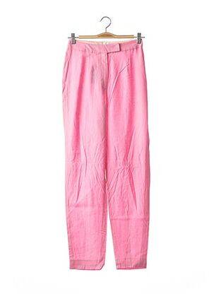 Pantalon slim roz GALLIANO femeie