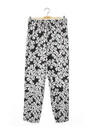 Pantalon 7/8 talie înaltă talie înaltă negru CAROLINE BISS femme