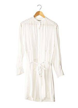 Rochie midi mâneci lungi mâneci lungi alb MAGALI PASCAL femeie
