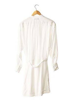 Rochie midi mâneci lungi mâneci lungi alb MAGALI PASCAL femeie