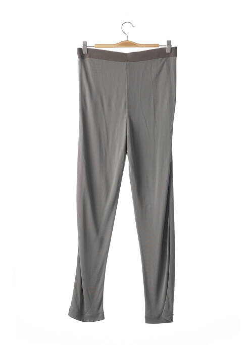 Pantalon drept gri PIER ANTONIO GASPARI femeie