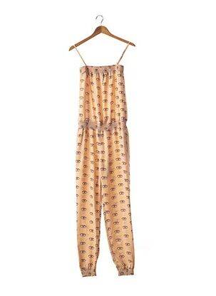 Salopetă-pantalon țesătură crep roz ESSENTIEL ANTWERP femeie