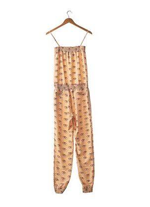 Salopetă-pantalon țesătură crep roz ESSENTIEL ANTWERP femeie