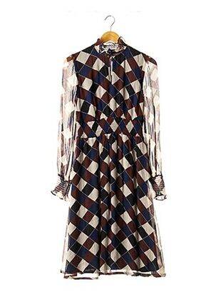Rochie midi mâneci 3/4 mâneci 3/4 albastru BAUM UND PFERDGARTEN femeie