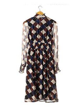 Rochie midi mâneci 3/4 mâneci 3/4 albastru BAUM UND PFERDGARTEN femeie