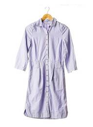 Rochie midi mâneci 3/4 mâneci 3/4 violet DESIGNERS REMIX COLLECTION femeie