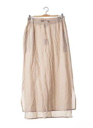Fustă lungă bej AIMÉE femeie