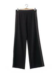 Pantalon 7/8 elasticitate negru 8PM femeie
