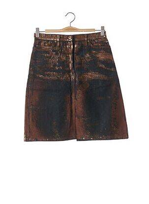 Fustă midi maro CULTURA femeie