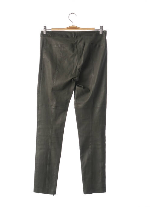 Pantalon 7/8 închidere cu fermoar sub clapetă cu nasturi talie joasă verde PATRIZIA PEPE FIRENZE femme