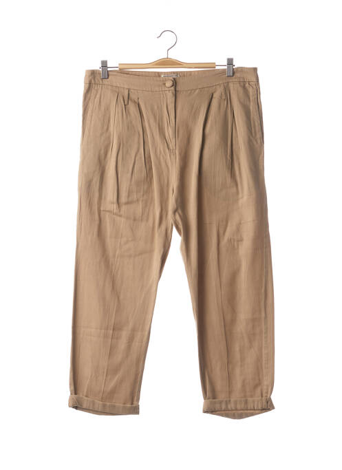 Pantalon trei sferturi bej MES DEMOISELLES...PARIS femeie