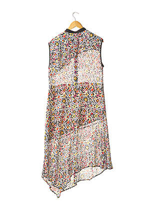 Rochie midi croială fluidă mâneci scurte roșu 8PM femeie