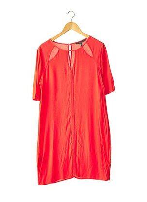 Rochie midi croială fluidă roșu BCBGMAXAZRIA femeie