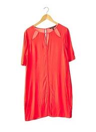 Rochie midi croială fluidă roșu BCBGMAXAZRIA femme