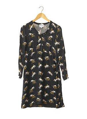 Rochie midi mâneci lungi mâneci lungi negru BIMBA Y LOLA femeie