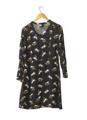 Rochie midi mâneci lungi mâneci lungi negru BIMBA Y LOLA femeie