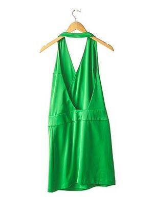 Top croială cambrată fără mâneci verde HEFTY femeie
