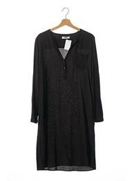 Rochie midi mâneci lungi mâneci lungi negru ANINE BING femme