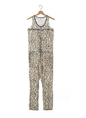 Salopetă-pantalon croială cambrată bej STELLA FOREST femeie