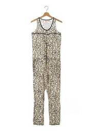 Salopetă-pantalon croială cambrată bej STELLA FOREST femeie