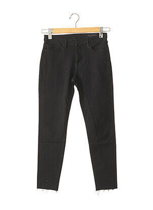 Blugi cu croială slim negru ALLSAINTS femeie