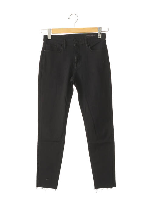 Blugi cu croială slim negru ALLSAINTS femeie